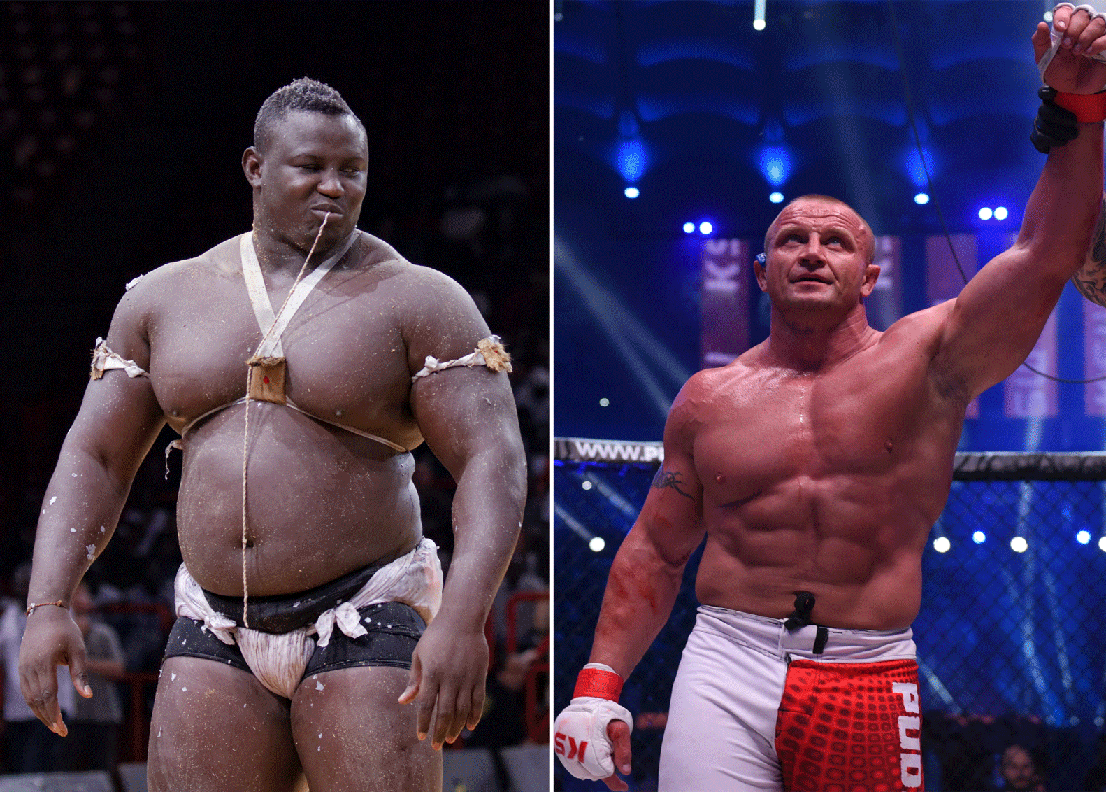 Sterkste man maakt MMA-comeback tegen knock-out reus van 140 kilo
