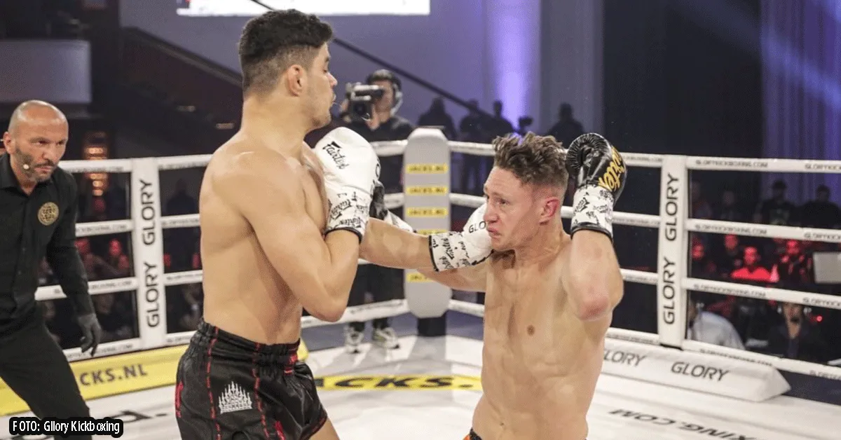Zware knock-out verpest Glory-debuut kickbokser! 'Geen schande in verliezen'