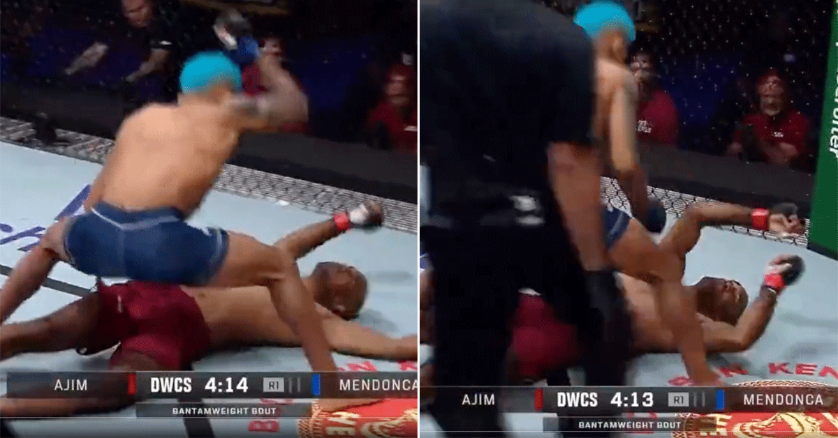 Sloper! Brute knock-out levert UFC-contract op voor 'killer' Mendonca