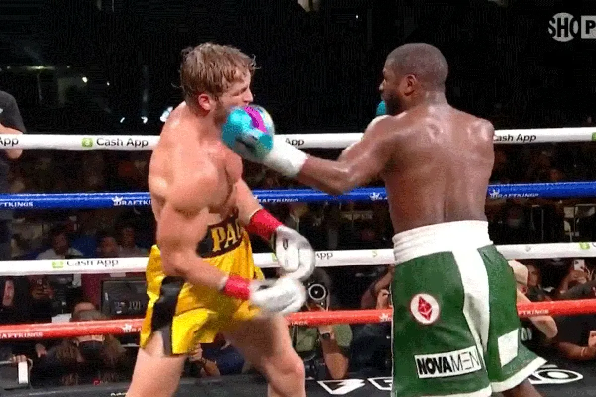 Logan Paul overleeft tegen Mayweather in Miami (video)