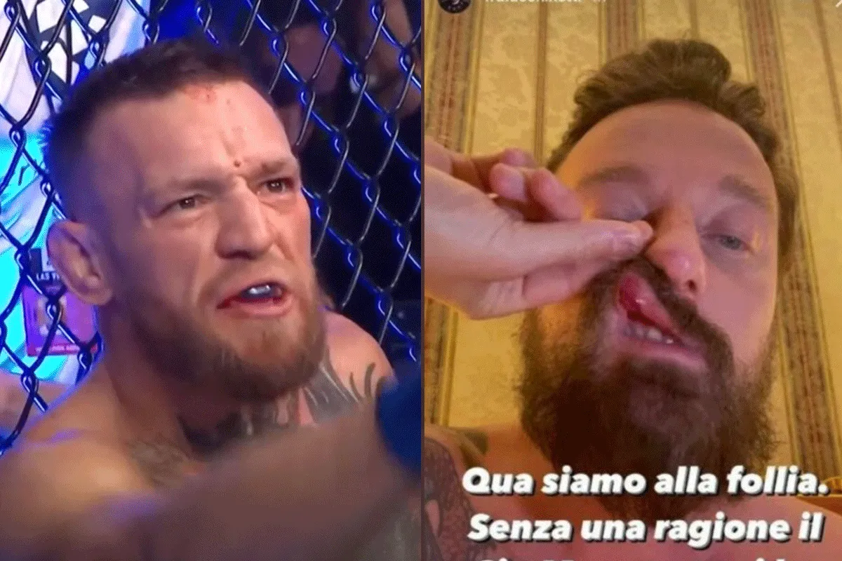 'Veel bloed en gegil!' McGregor 'BEUKTE' DJ zomaar gebroken neus