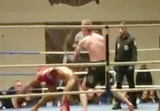 VIDEO: Spectaculaire Knockout door Merdas Talebian Yazdi van Kamakura Gym!
