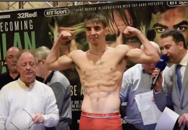 Michael Conlan boekt succes op prof boks debuut