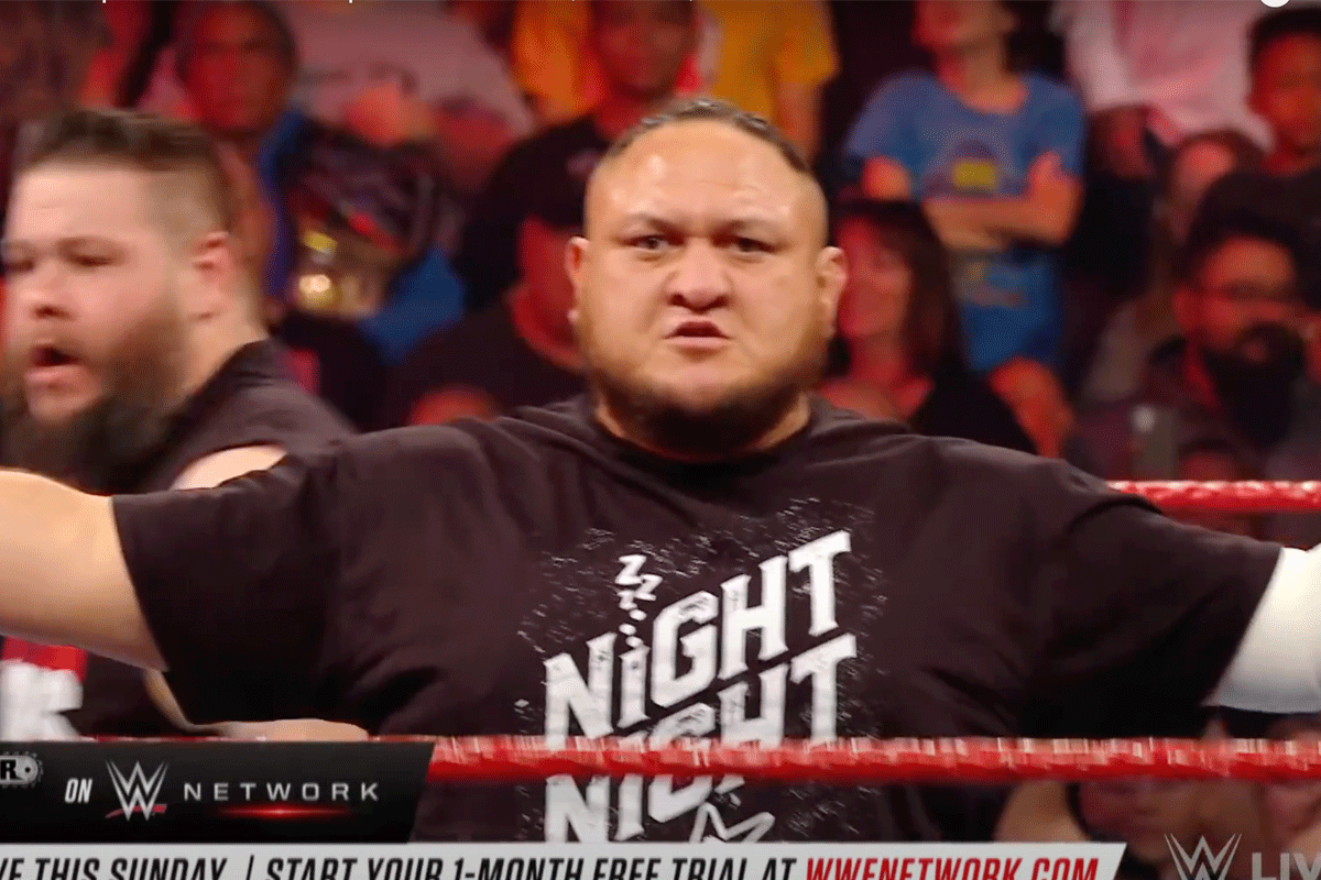 Pro-worstelaar Samoa Joe gewurgd door NXT Champion