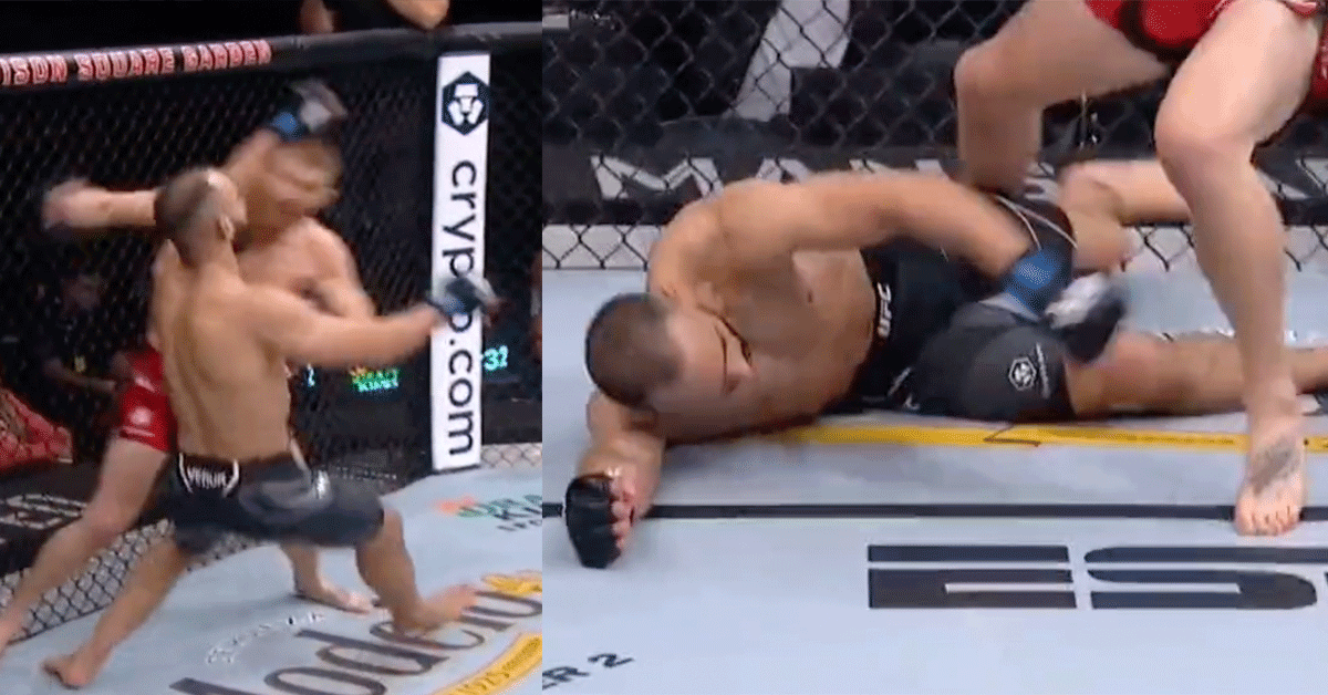 UFC'er Ottman Azaitar in 3 stoten knockout gemept | video