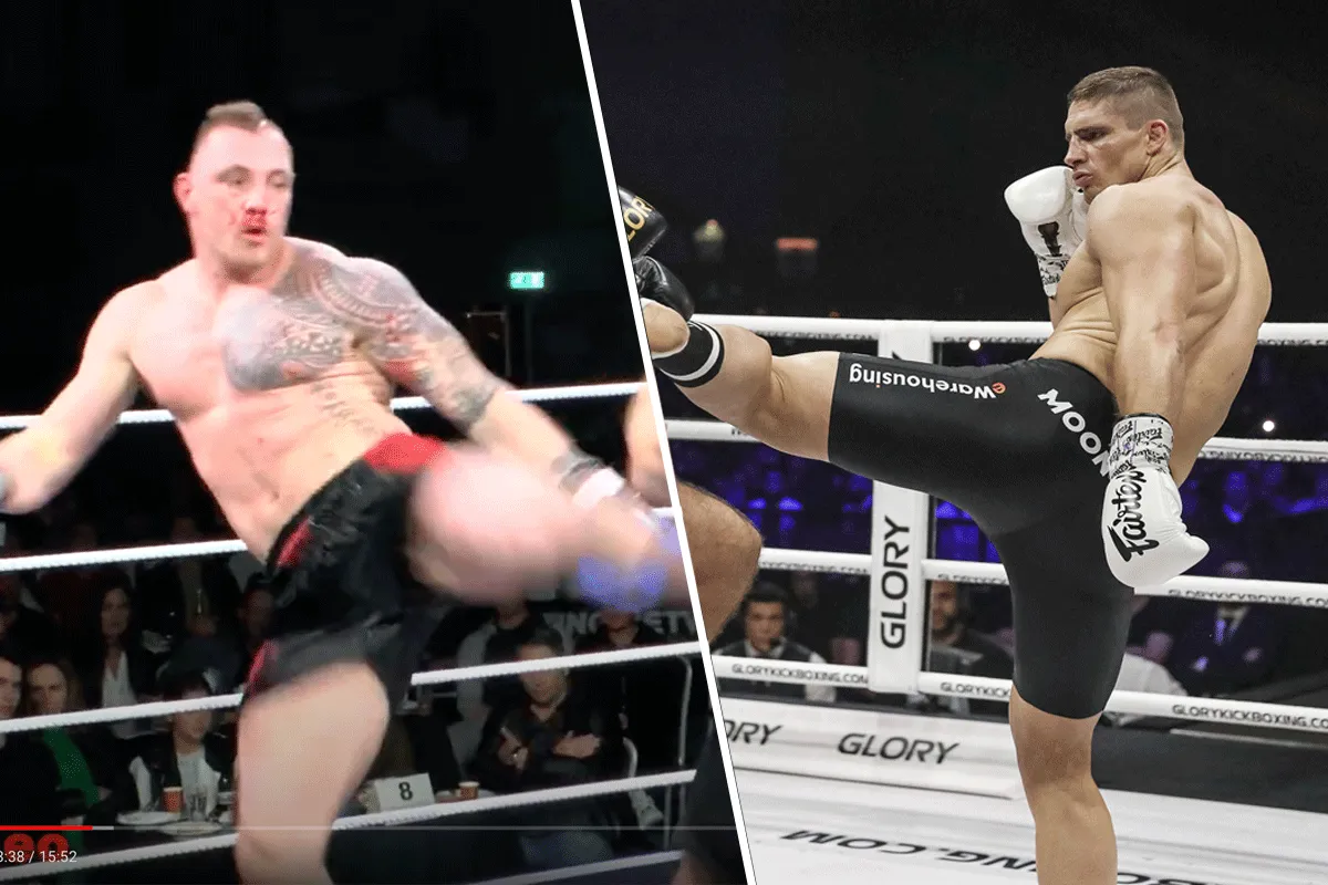 Rico rivaal staat op! 'Glory, teken deze kickbokser' (video)