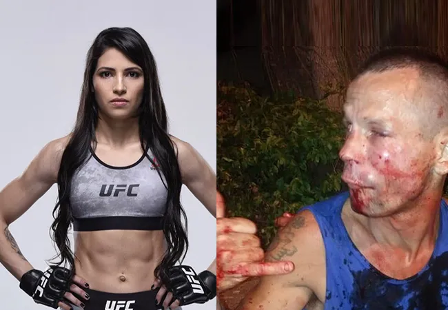 Man probeert vrouwelijke UFC-vechter te beroven, maar krijgt flink pak slaag