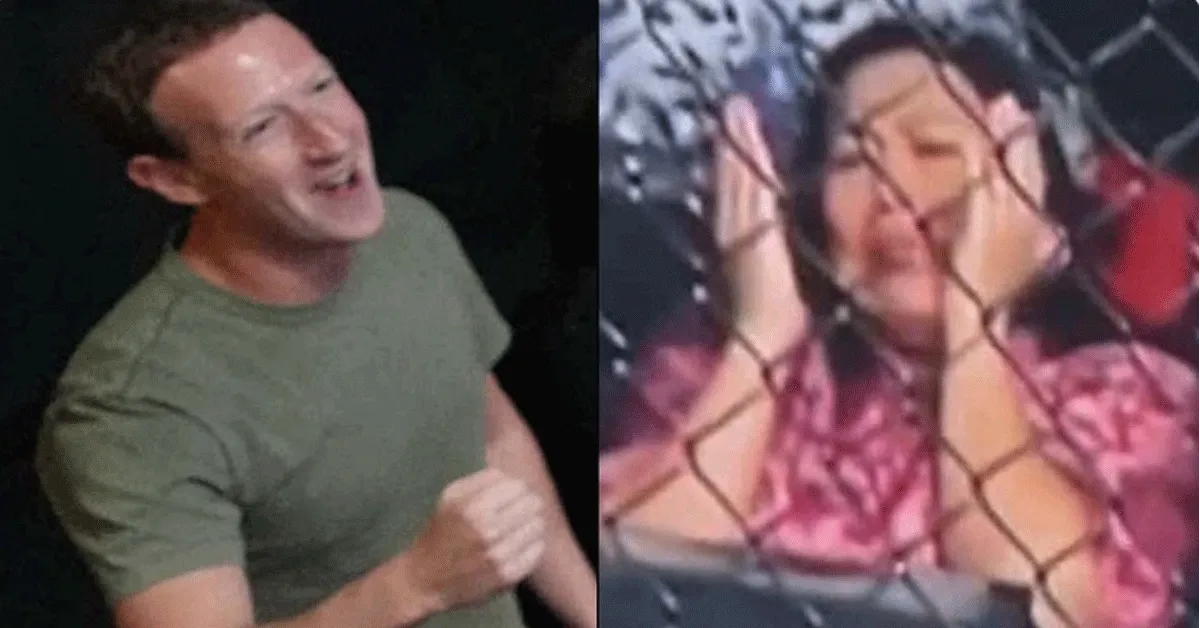 'Gatver!' Vrouw Facebook baas gruwelt van UFC vechters | video