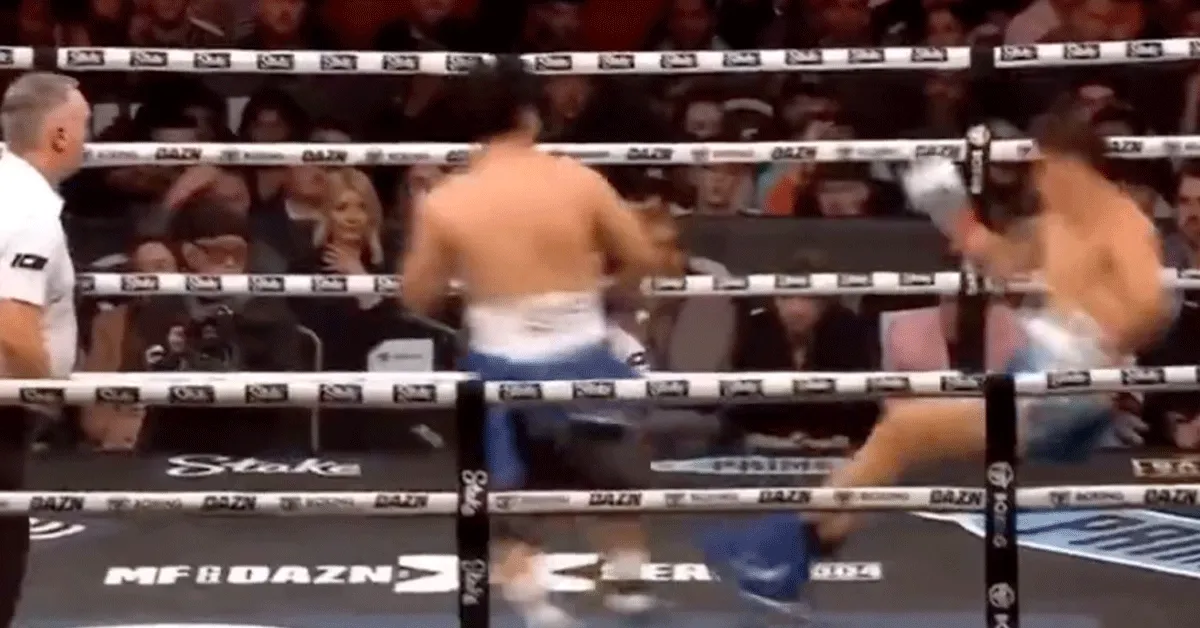 Social media ster Salt Papi slaat Josh Brueckner van zijn sokken | video