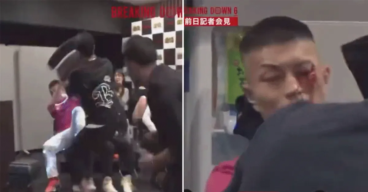 ? | MMA-vechter met stoel tot bloedens geslagen! 'Rare Japanners'