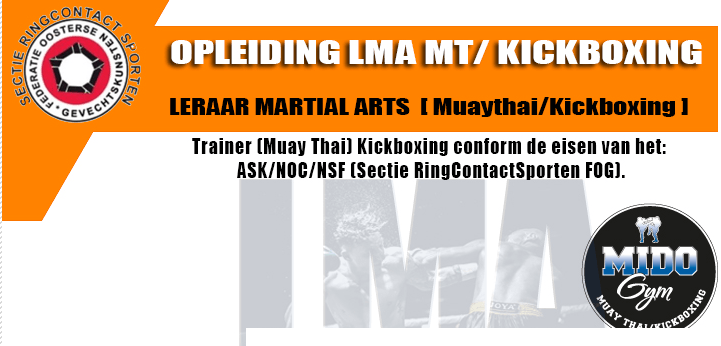 Opleiding Martial Arts, Muay Thai en Kickboks Trainer