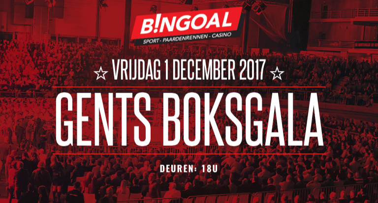 Het Gents boksgala vrijdag 1 december 2017