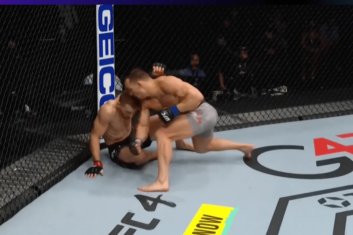 Michael Chandler maakt super UFC knock-out debuut (video)