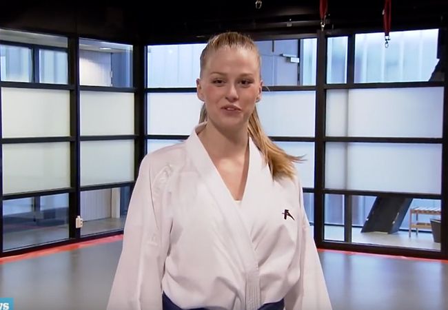 Karateka Sherilyn Wold lonkt vol zelfvertrouwen naar de Olympische Spelen