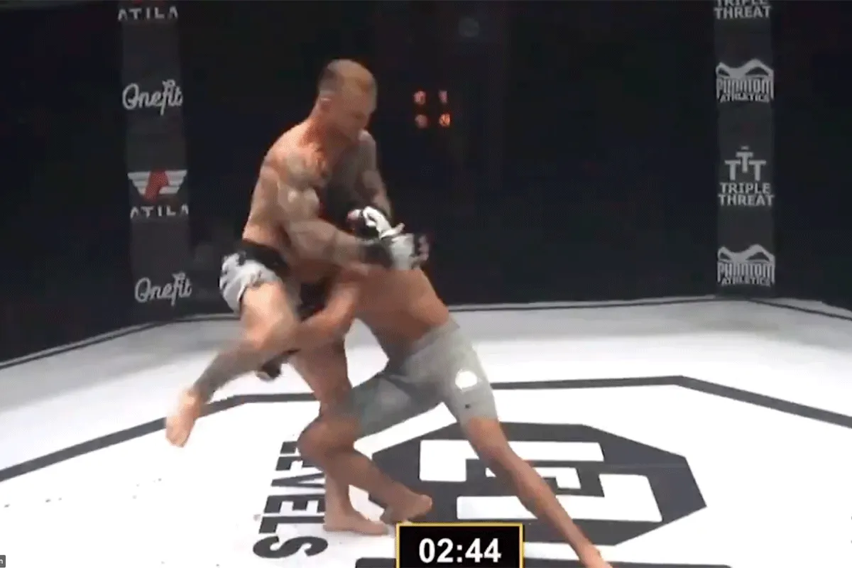 LFL MMA: Van Dinther scoort 'KO' winst op Groenendaal