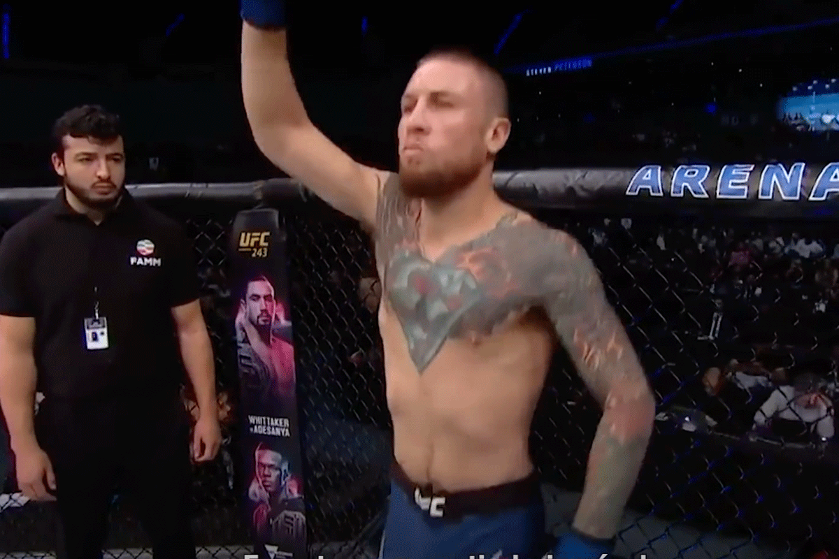 UFC-vechter weigert te knokken in Texas: 'Ze naaien je waar je bij staat'