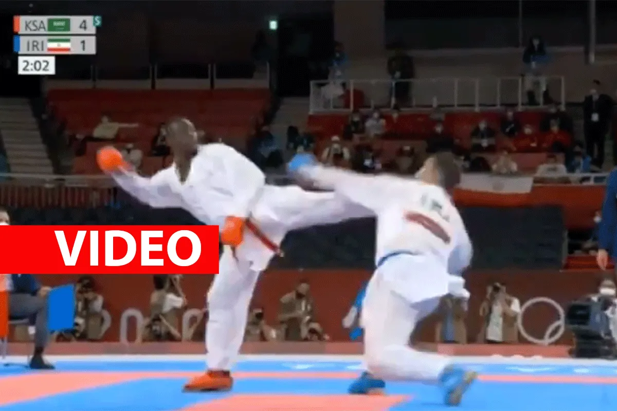ZIEN! Karateka gaat 'KO' krijgt toch Olympisch goud