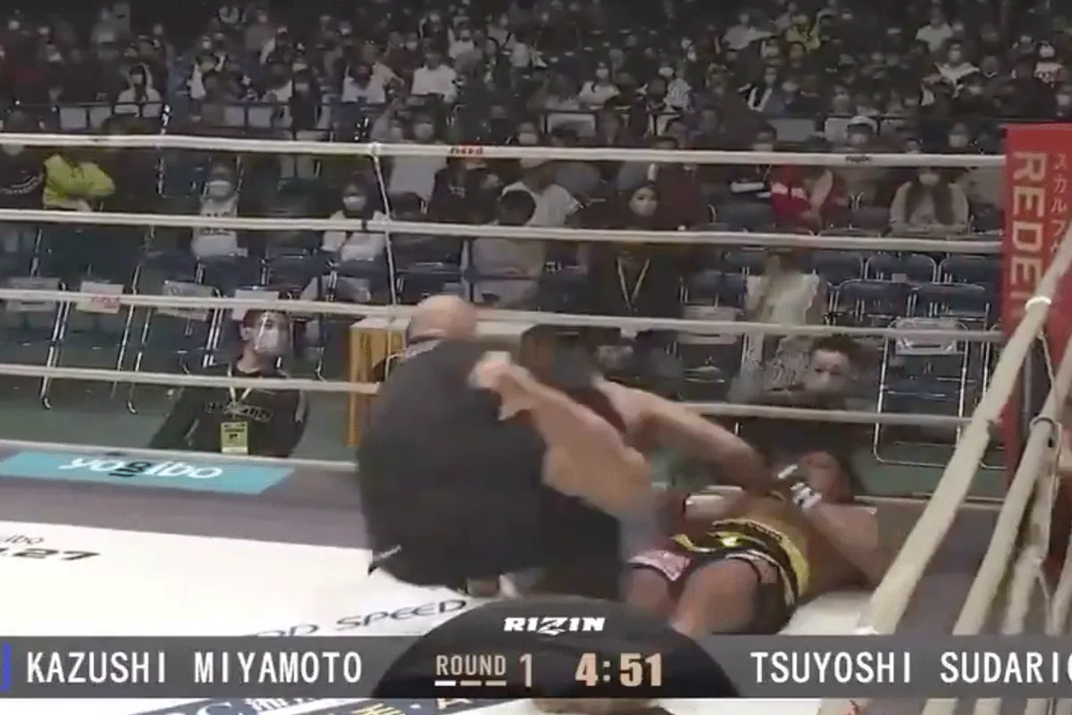 ? 6 seconden knock-out record! Sumoworstelaar sloopt MMA’er