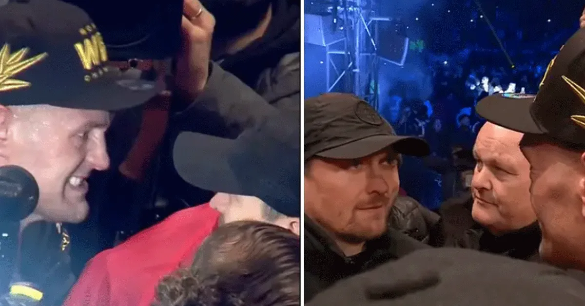 Boksicoon Fury daagt 'kleine bitch' Usyk uit na verslaan Chisora
