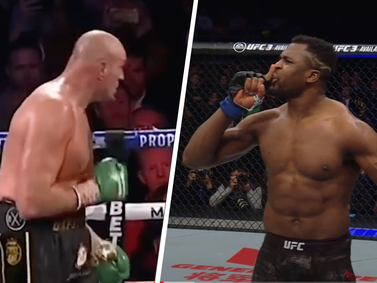 UFC-ster Ngannou boksen tegen Fury, 'Ik sta er zeker voor open'