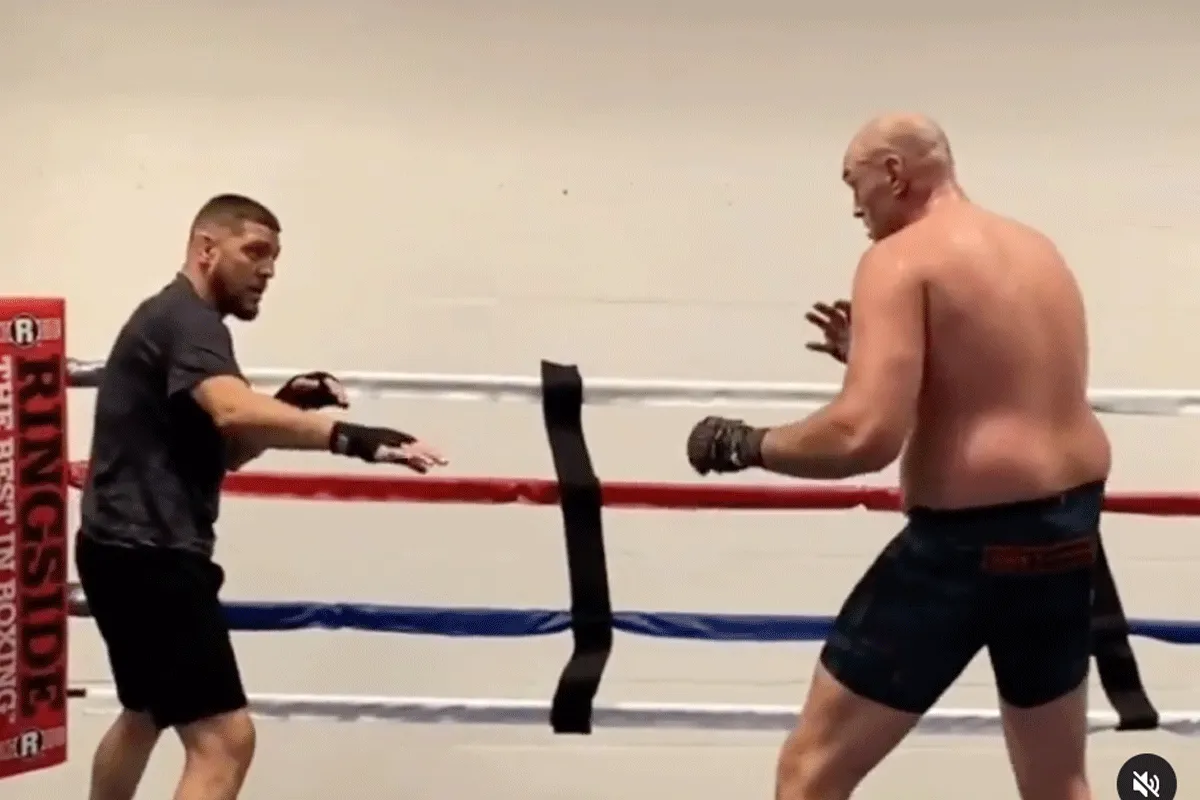 'Maak dat gevecht': Fury traint met UFC'er Diaz