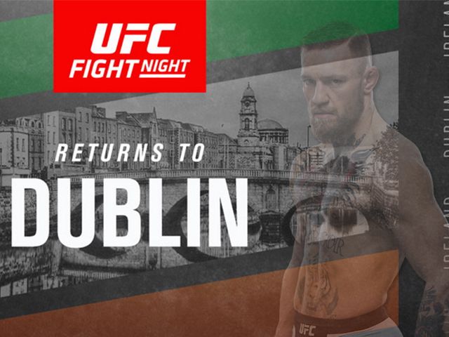 De UFC keert na 5 jaar terug naar Dublin Ierland