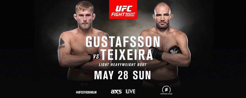 UITSLAGEN: UFC FIGHT NIGHT 109: Gustafsson vs Teixeira