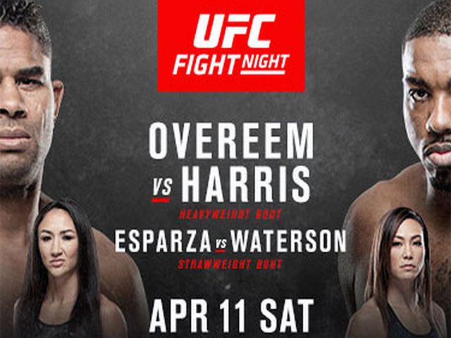 UITSLAGEN UFC FIGHT NIGHT 172: Alistair Overeem vs. Walt Harris