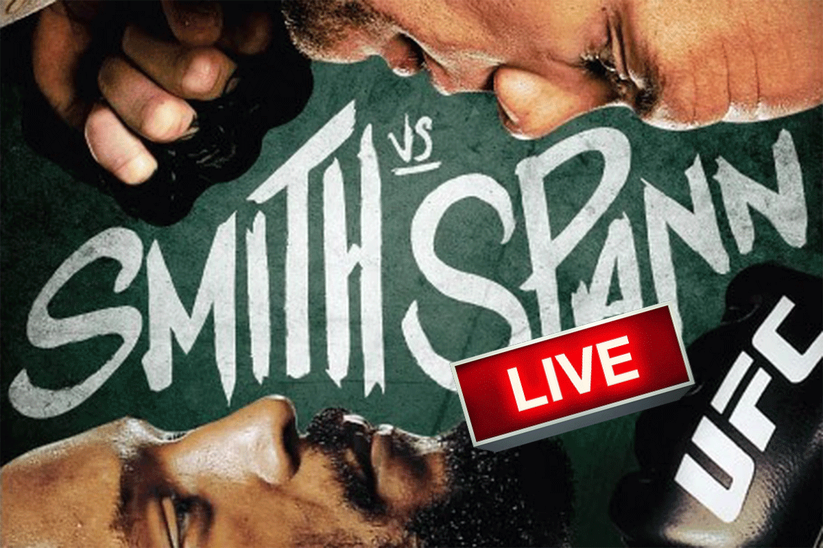 UFC is terug! TV Gids; Smith vs. Spann live kijken vannacht