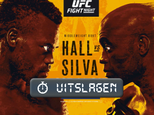 UITSLAGEN UFC ON ESPN+ 39 LAS VEGAS: Hall vs. Silva