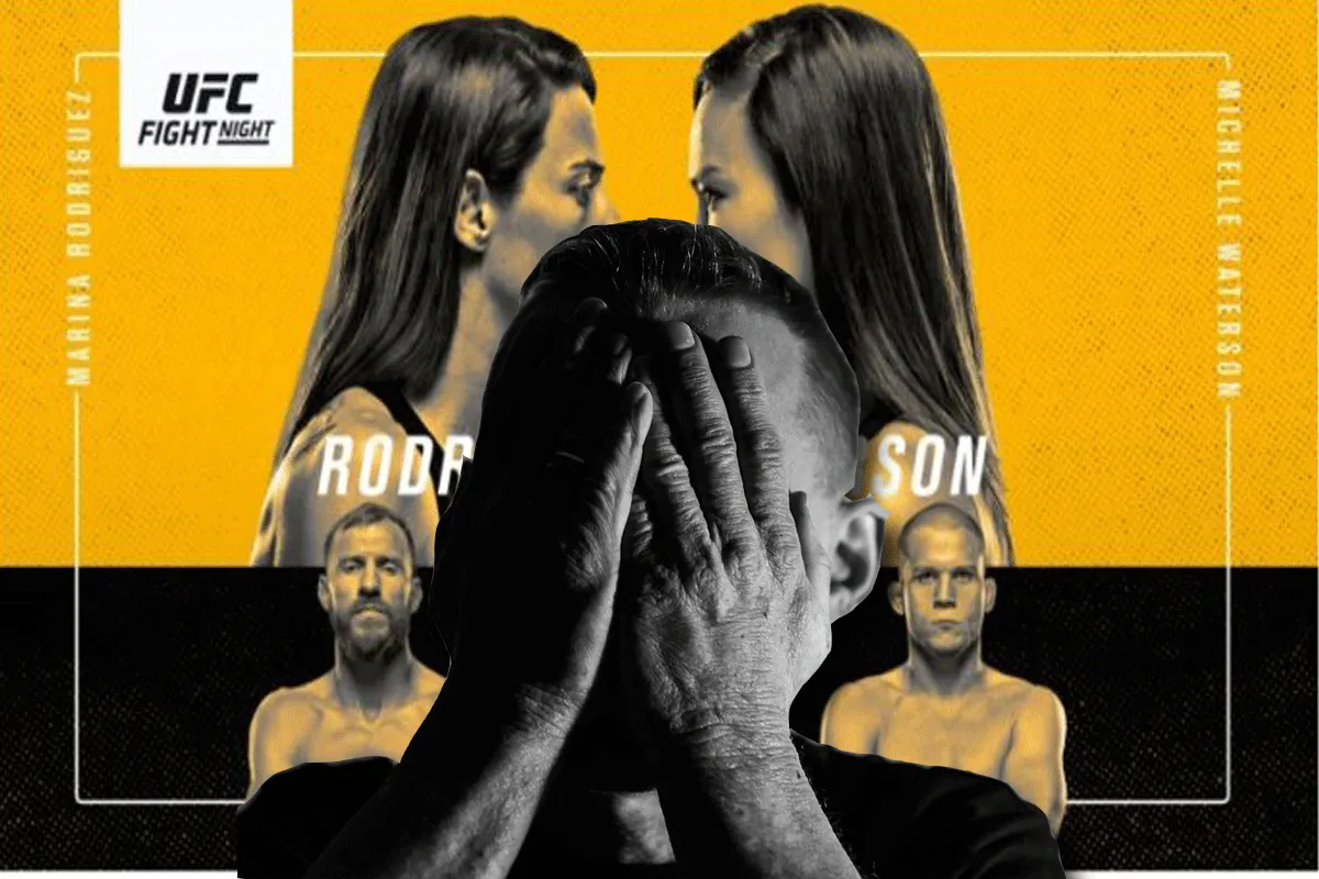 Ellende: Pech achtervolgt UFC-event van aankomende nacht