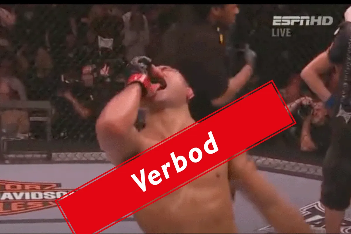 Vechtverbod UFC'ers! 'Niet knokken zonder Covid vaccinatie'