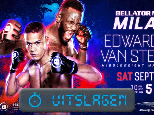 UITSLAGEN BELLATOR EURO SERIES: Edwards vs. Van Steenis