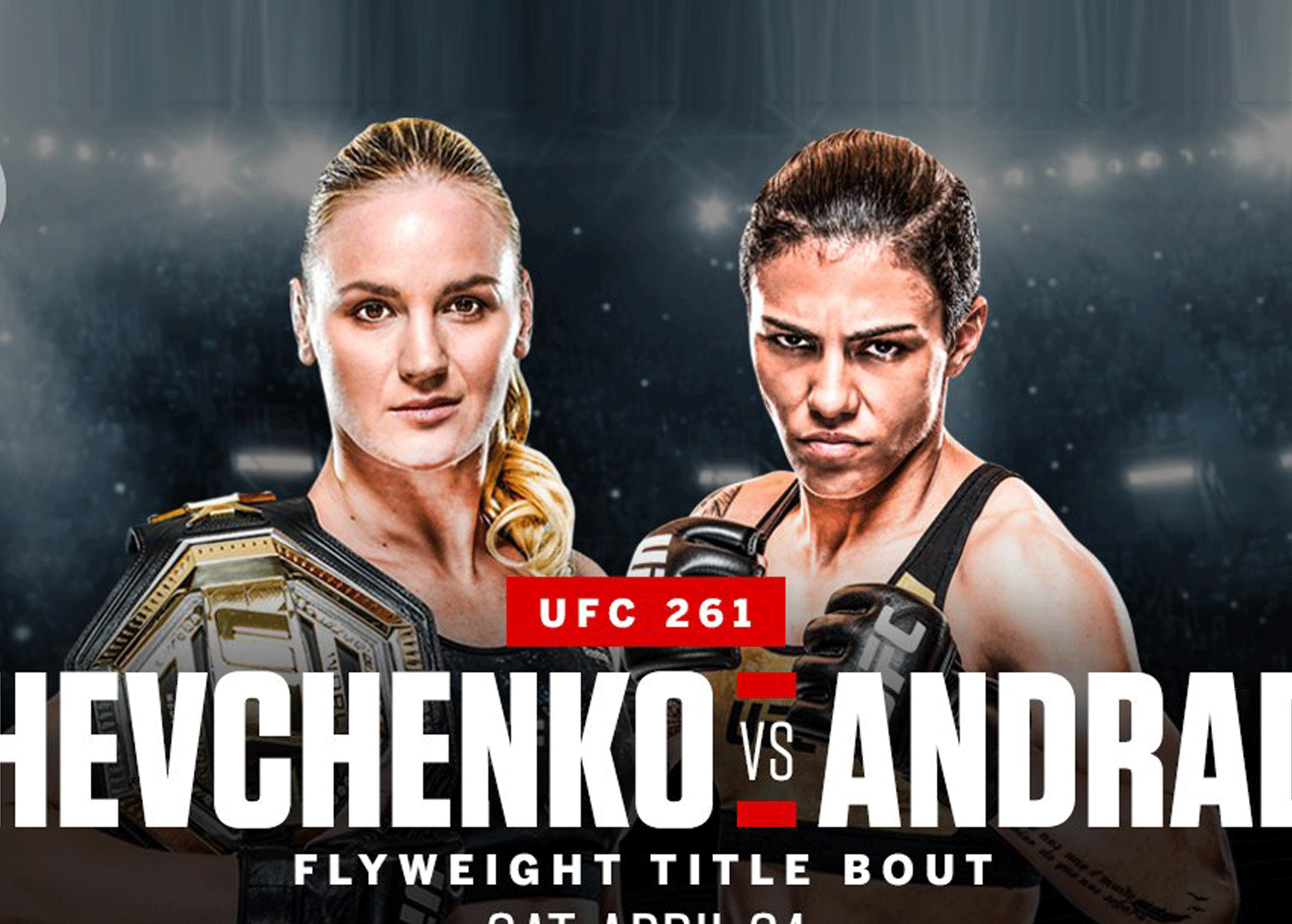 UFC-Ster Valentina Shevchenko verdedigd titel tegen Jessica Andrade