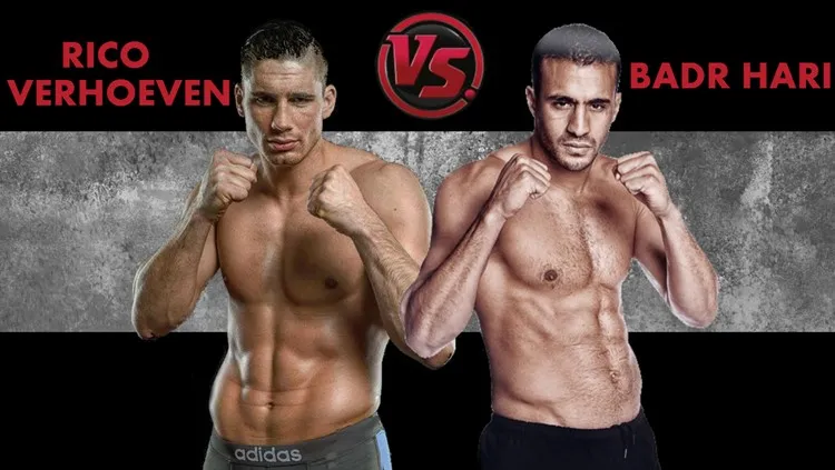 Team Badr Hari om de tafel met Glory over rematch tegen Rico Verhoeven