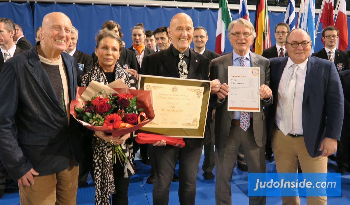 HOGE EER: 9e dan Judo uitgereikt aan Jan Snijders