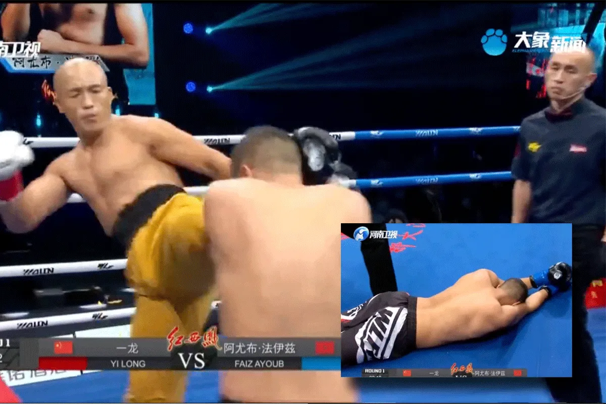 Geen regels: Muaythai legende Buakaw versus Shaolin Monnik