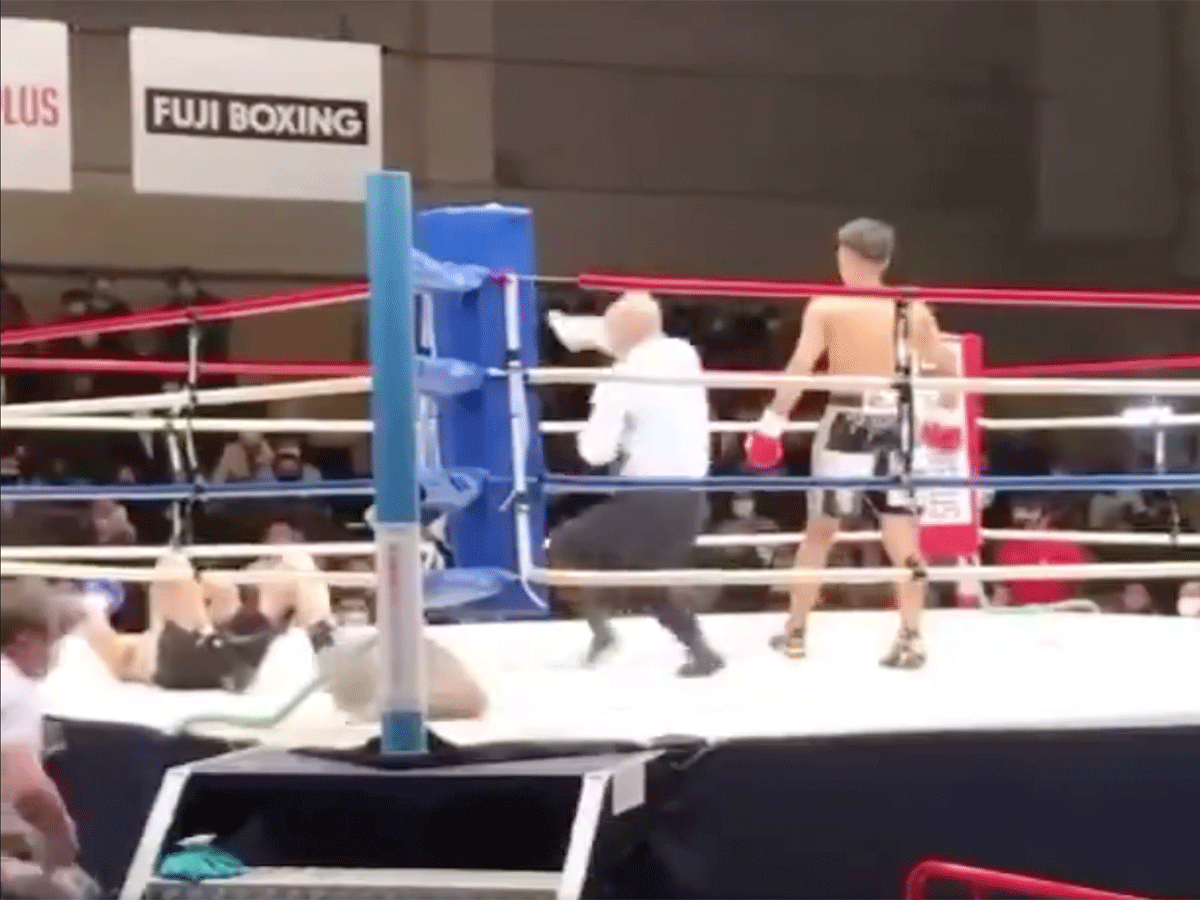 2 minuten knock-out tijdens boksdebuut K-1 Kampioen (video)