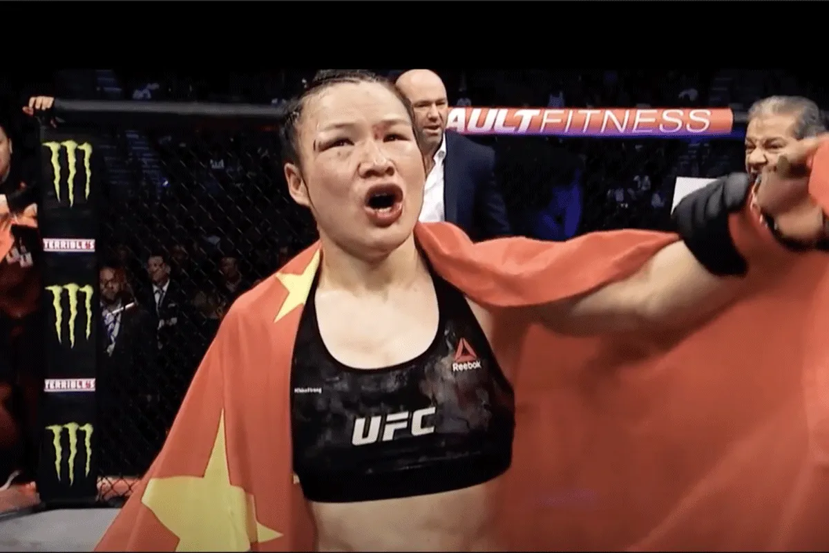 Beenbreuk UFC'er oorzaak verlies kampioen Zhang?