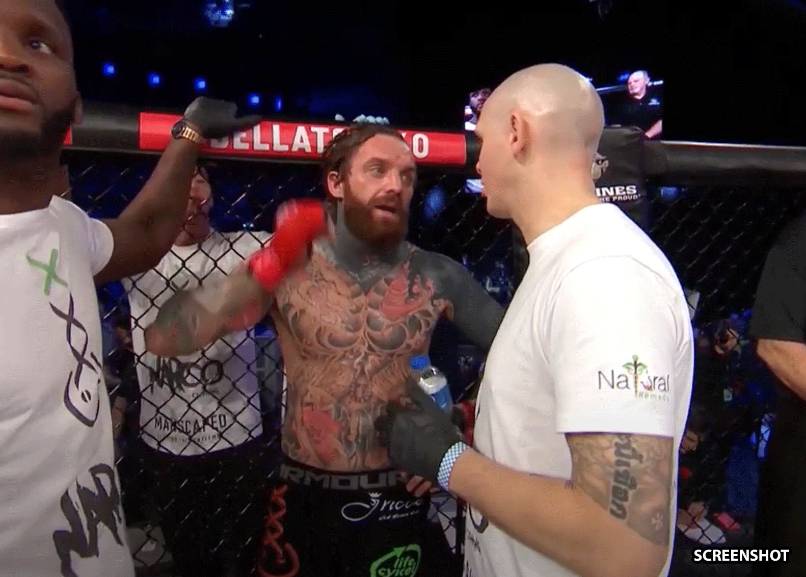 TV bekendheid Aaron Chalmers maakt debuut bij Bellator Londen