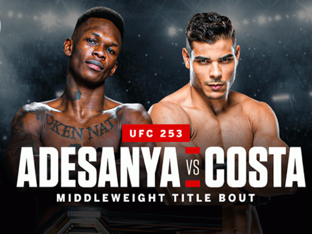 Wedkansen vrijgegeven voor UFC 253: Israel Adesanya favoriet