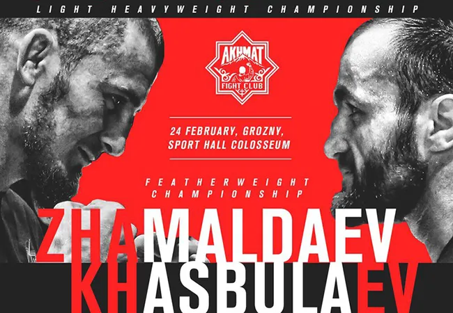 Twee titel gevechten tijdens Akhmat WFCA 45 in Grozny