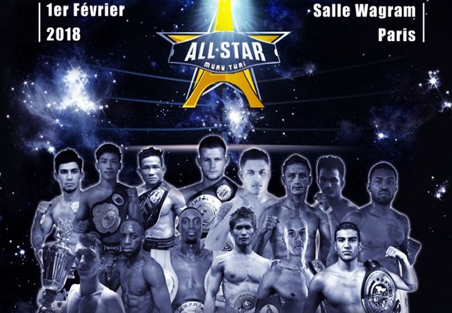 Serginio Kanters vecht op All Star Muay Thai Wagram II Parijs