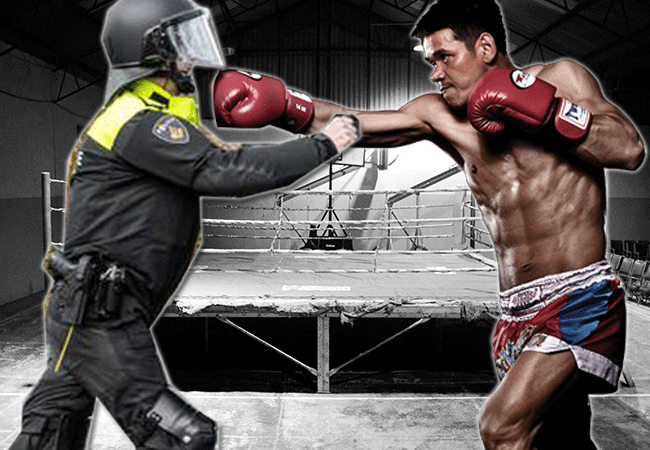 Vechtsport autoriteiten begin politiestaat?