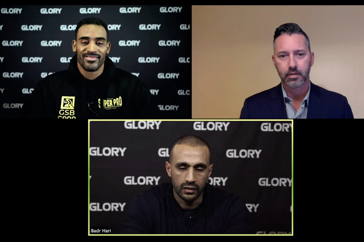 VIDEO: Bekijk de persconferentie tussen Badr Hari en Benjamin Adegbuyi