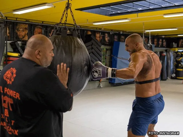 BADR HARI BEREIDT ZICH VOOR OP GROOT GEVECHT