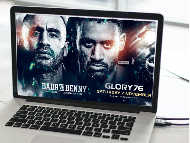 BADR VS BENNY: GLORY Kickboxing breidt live meekijken uit