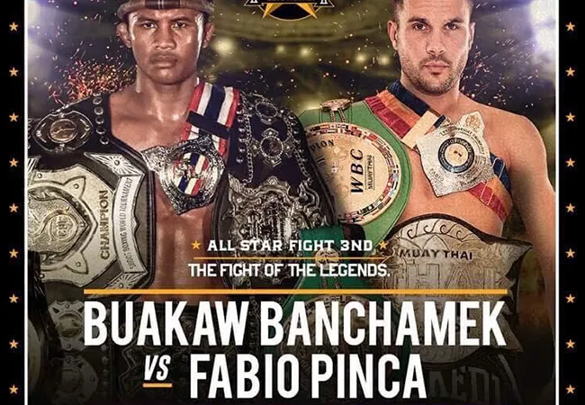 BUAKAW VERSUS FABIO PINCA OP ALLE STAR FIGHT 3 PARIJS