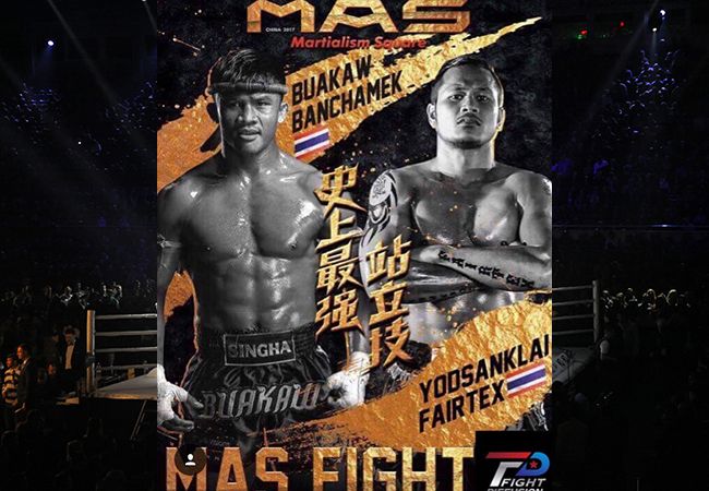 Buakaw vs. Yodsanklai: Strijd tussen twee Muay Thai legendes by MAS Fight