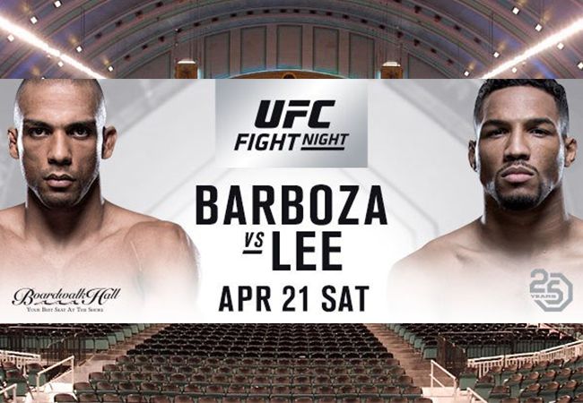 Edson Barboza v.s Kevin Lee headliner op UFC Fight Night 128